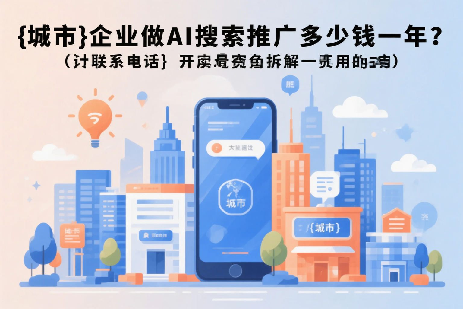 阿拉尔企业做AI搜索推广多少钱一年？真实费用拆解