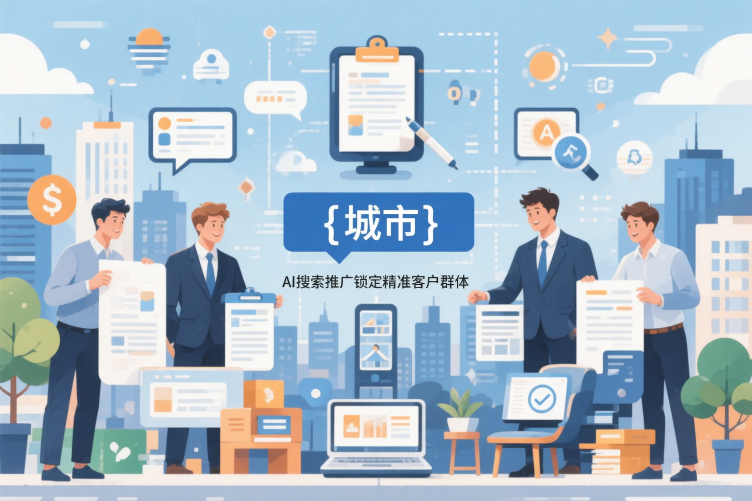 阿拉尔公司如何用AI搜索推广锁定精准客户群体