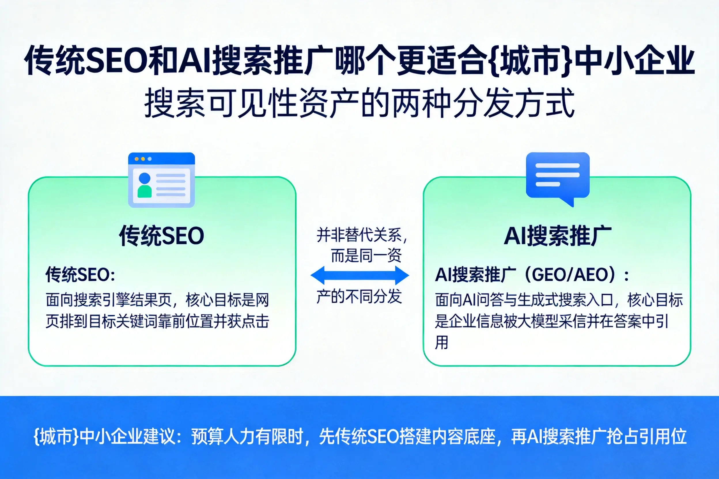 传统SEO和AI搜索推广哪个更适合阿拉尔中小企业