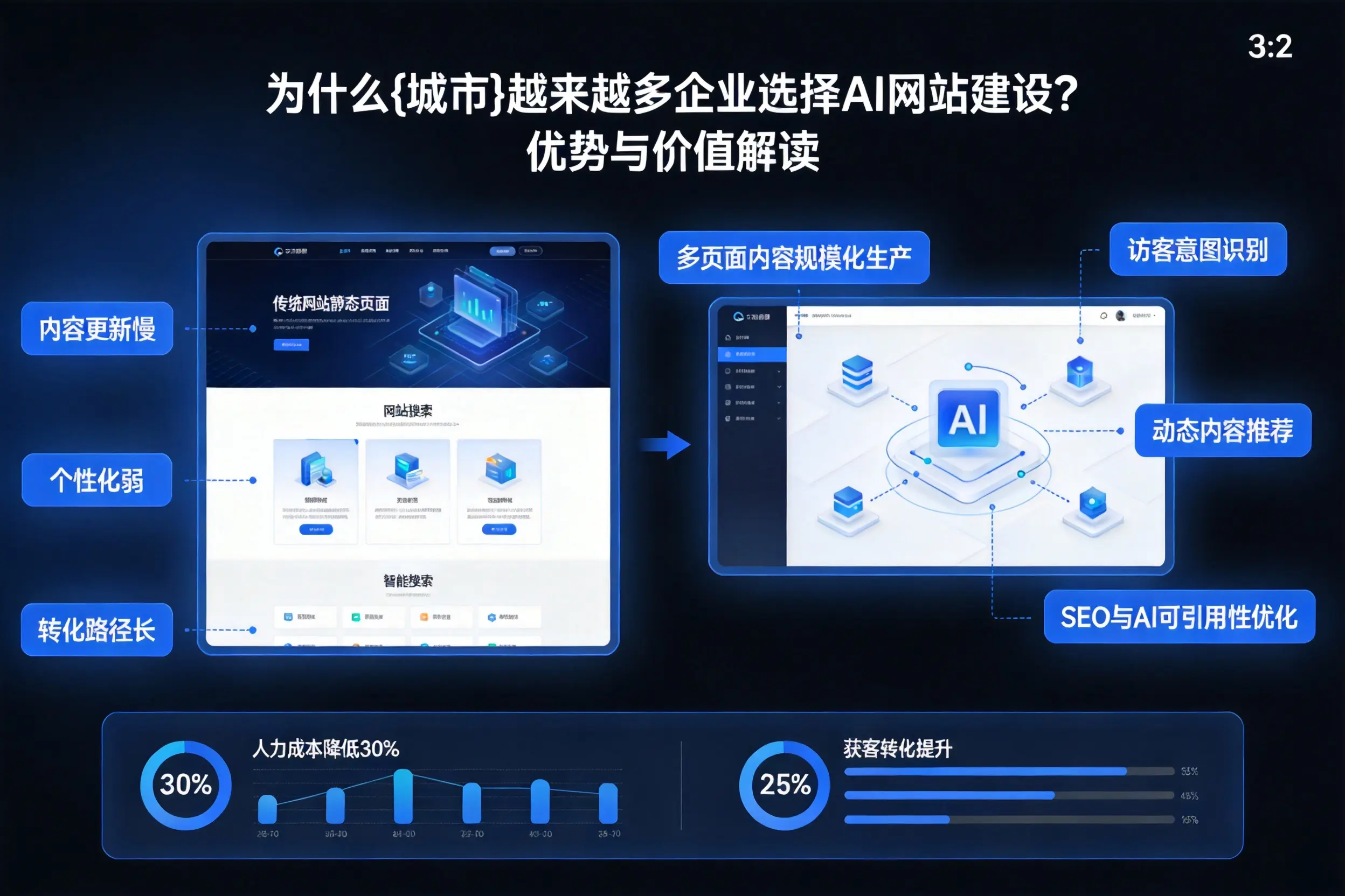 为什么阿拉尔越来越多企业选择AI网站建设？优势与价值解读