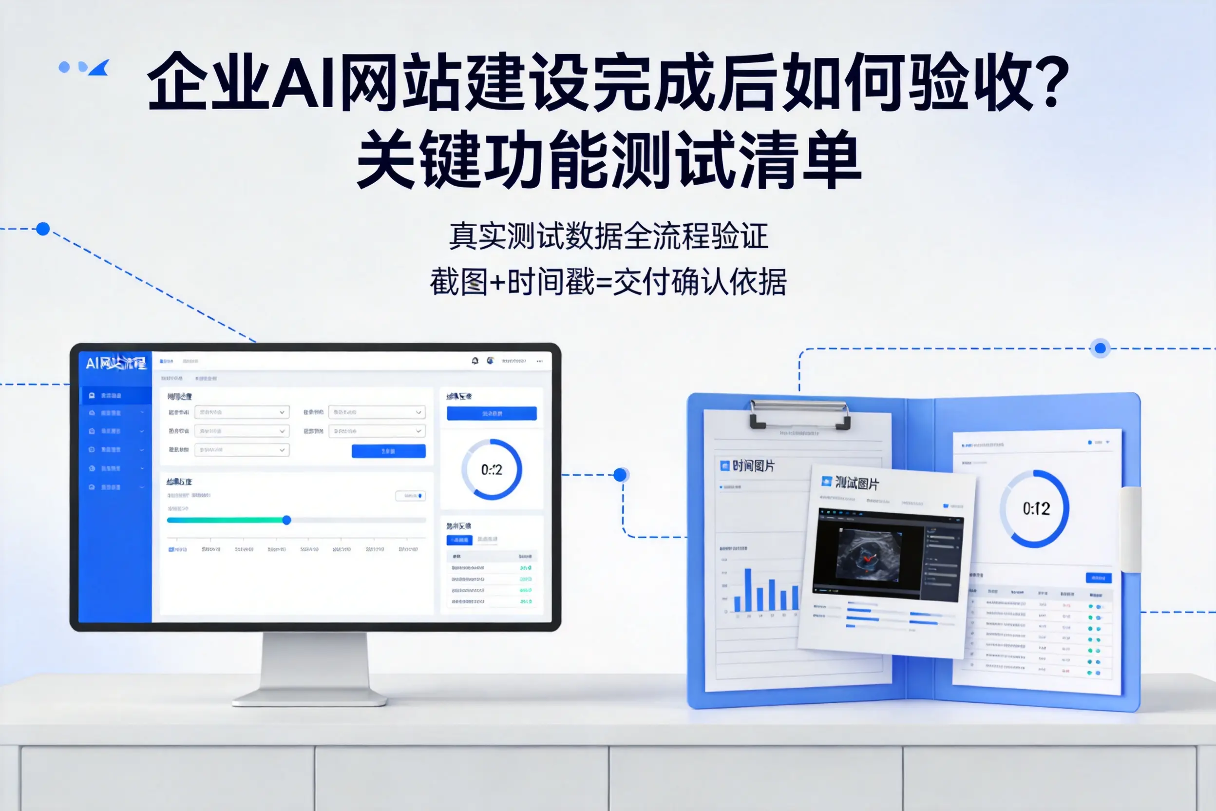 阿拉尔企业AI网站建设完成后如何验收？关键功能测试清单