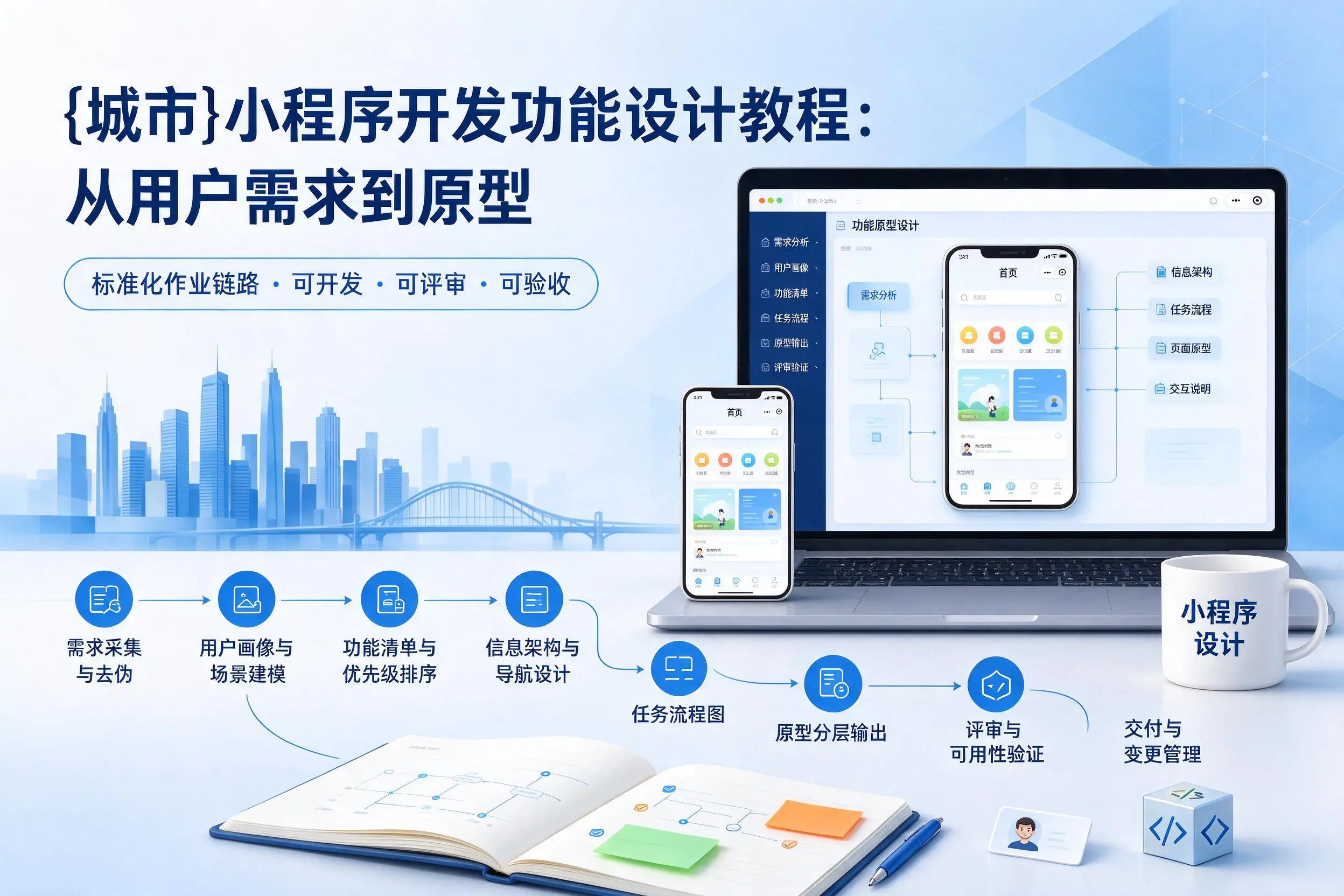 阿拉尔小程序开发功能设计教程：从用户需求到原型