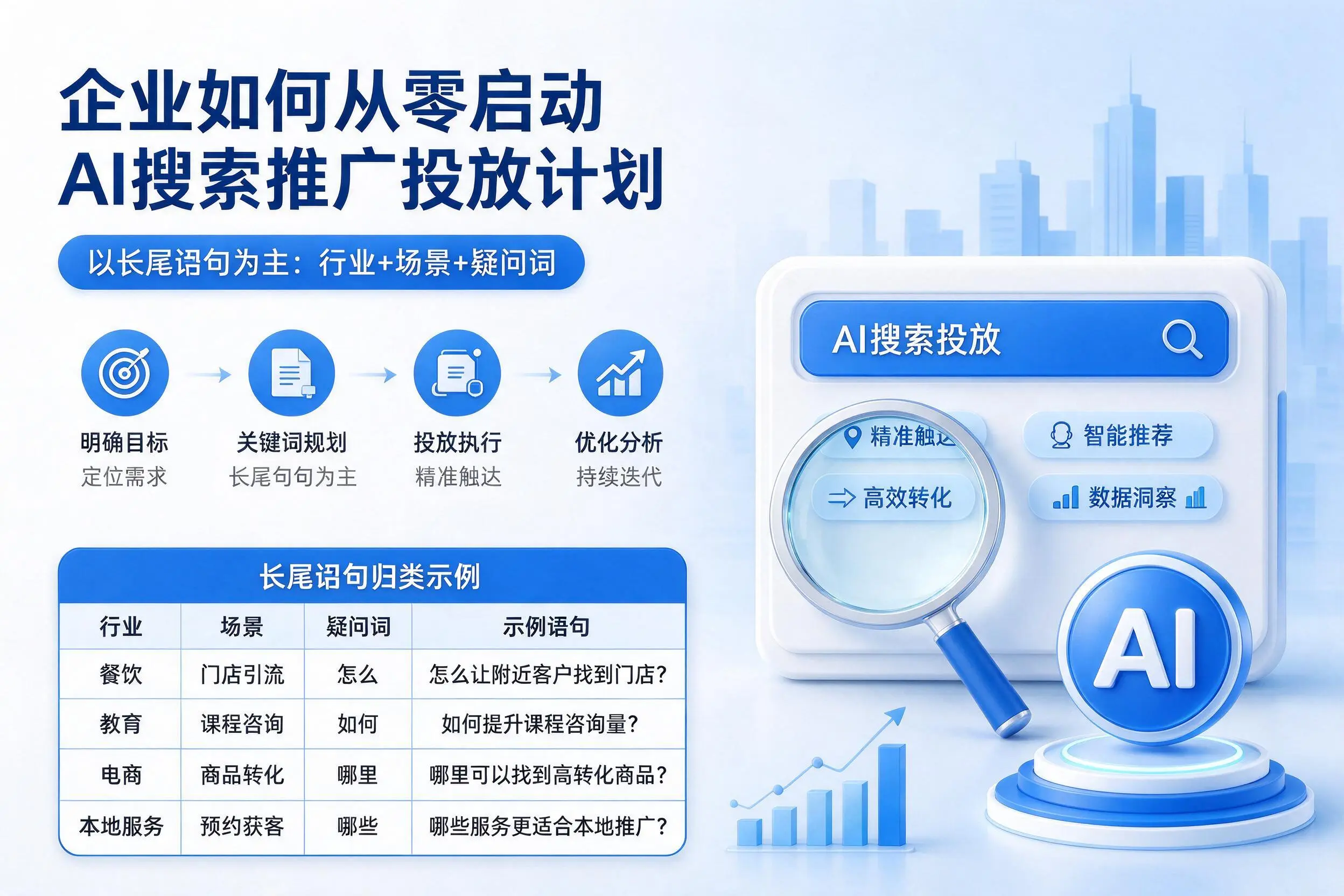 阿拉尔企业如何从零启动AI搜索推广投放计划
